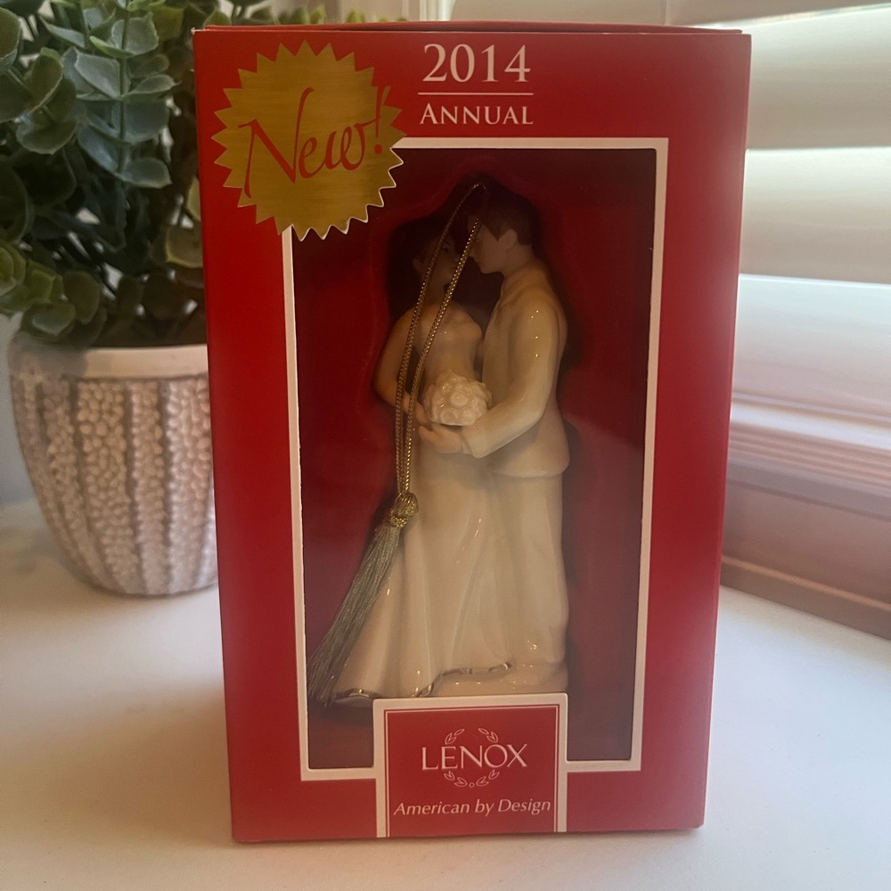 Lenox Ornament Bride & Groom